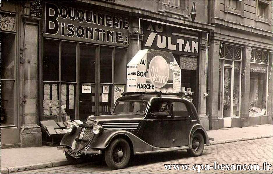 BESANÇON - Rue Moncey - Bouquinerie bisontine - Au Sultan